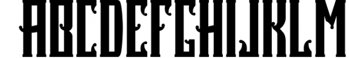 Ligotra - Vintage Font Font UPPERCASE