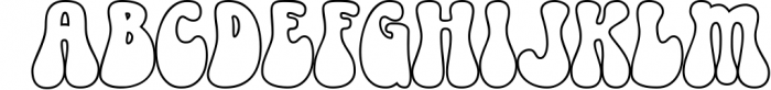 Like Totally - A Groovy Font in Three Styles! 2 Font UPPERCASE