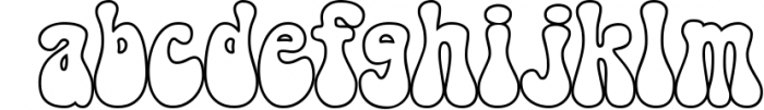 Like Totally - A Groovy Font in Three Styles! 2 Font LOWERCASE