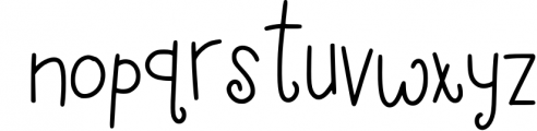 Lil' Crabby Font LOWERCASE