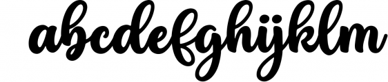 Lillyberry Font LOWERCASE