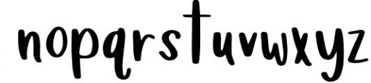 Lilykins Sans Font LOWERCASE