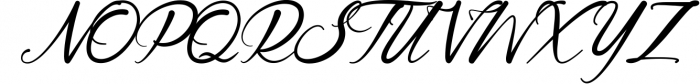Lingerhend - Classic Script Font Font UPPERCASE
