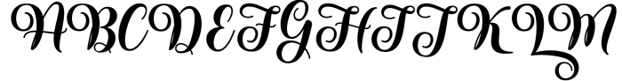 Liontine Script-Swash With Extras- 2 Font UPPERCASE