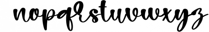 Lisa - A swashes handwritten font Font LOWERCASE