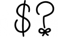Little Bows | A cute little handwritten font Font OTHER CHARS