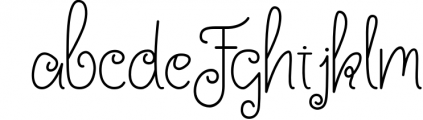 Little Edward - Childish font Font LOWERCASE