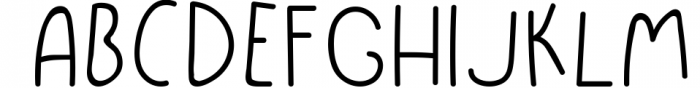 LittleBear & LittleMouse - Font Duo 2 Font UPPERCASE