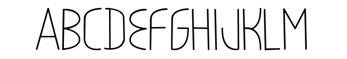LIGHTY_CRE Font UPPERCASE