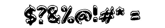 LIME ICE Font OTHER CHARS