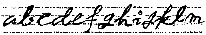 LINE SCRIPT FONT