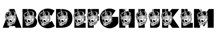 LITLE KING PERSONAL USE Regular Font LOWERCASE