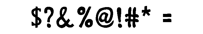 LIVANOS Font OTHER CHARS
