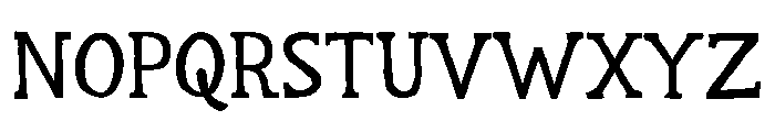 LIVANOS Font UPPERCASE
