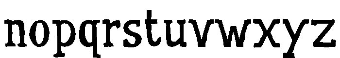 LIVANOS Font LOWERCASE