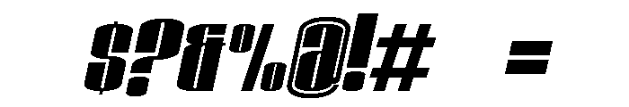 Li-bold-ri Font OTHER CHARS