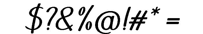 Libellule Extra Expanded Font OTHER CHARS