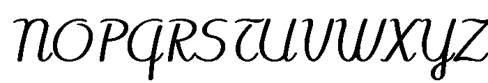 Libellule Extra Expanded Font UPPERCASE