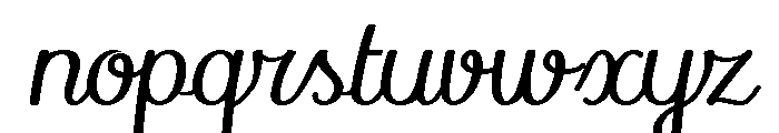Libellule Extra Expanded Font LOWERCASE