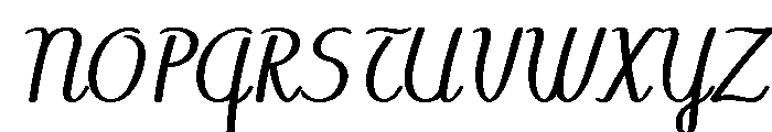 Libellule SemiExpanded Font UPPERCASE