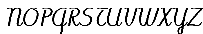 LibelluleExpanded Font UPPERCASE
