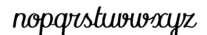 LibelluleExpanded Font LOWERCASE