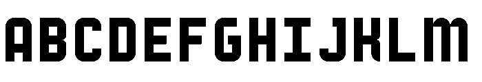 Liber Struct Regular Font UPPERCASE