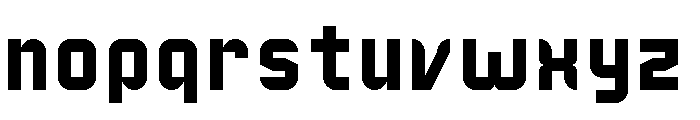 Liber Struct Regular Font LOWERCASE