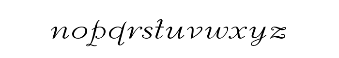 Liberate Wide Normal Font LOWERCASE