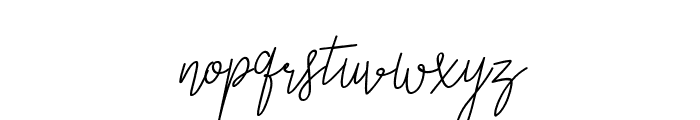 Liberika Oblique Font LOWERCASE