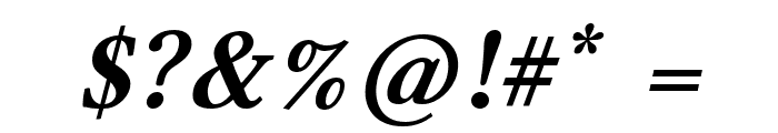 Libertinus Serif Bold Italic Font OTHER CHARS