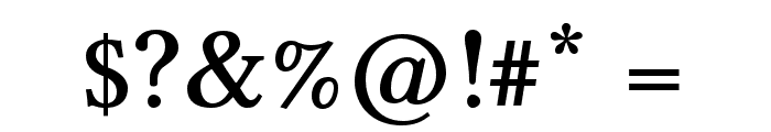 Libertinus Serif Semibold Font OTHER CHARS