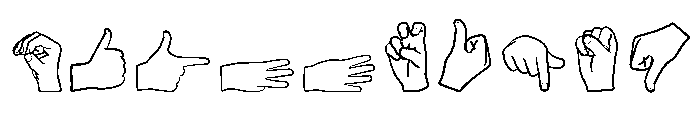 Libras-2016 Font OTHER CHARS