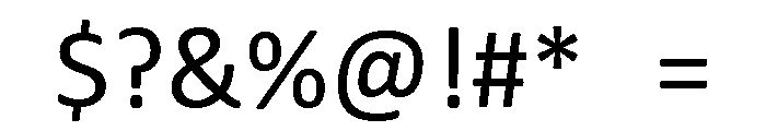 Libras-2016 Font OTHER CHARS