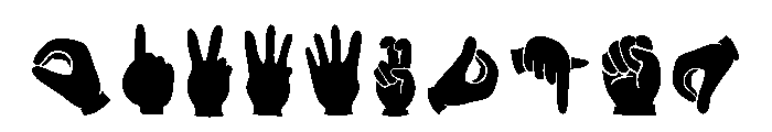 Libras Black 2020 Regular Font OTHER CHARS