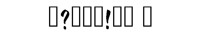 Libras Black 2020 Regular Font OTHER CHARS