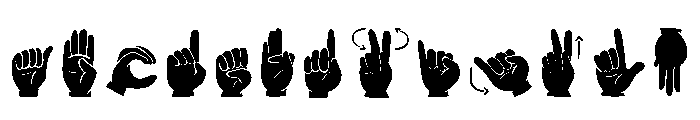 Libras Black 2020 Regular Font UPPERCASE