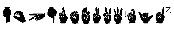 Libras Black 2020 Regular Font UPPERCASE