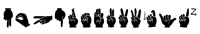 Libras Black 2020 Regular Font LOWERCASE