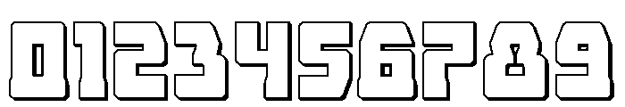 Librator 3D Font OTHER CHARS