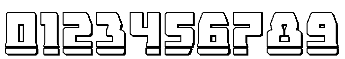 Librator Bar 3D Font OTHER CHARS