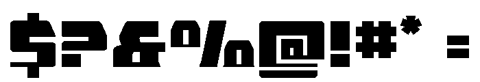Librator Bar Expanded Font OTHER CHARS