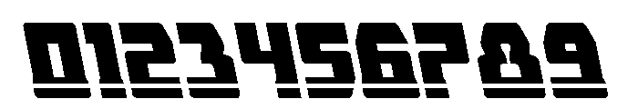 Librator Bar Leftalic Font OTHER CHARS