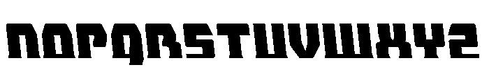 Librator Bar Semi-Leftalic Font LOWERCASE