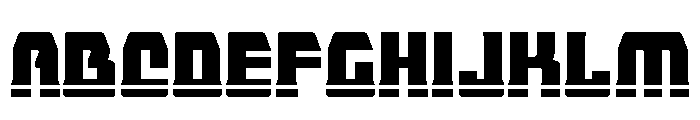 Librator Bar Font UPPERCASE