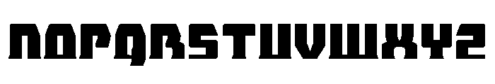 Librator Bar Font LOWERCASE