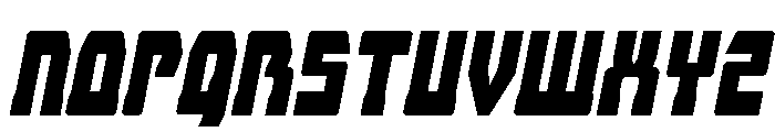 Librator Condensed Italic Font UPPERCASE
