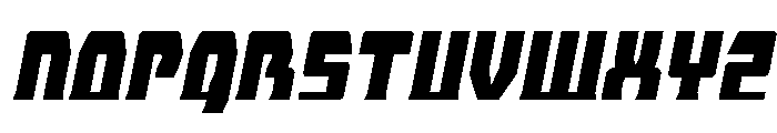 Librator Condensed Italic Font LOWERCASE