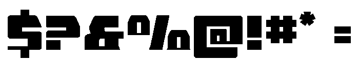 Librator Expanded Font OTHER CHARS