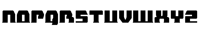 Librator Expanded Font LOWERCASE